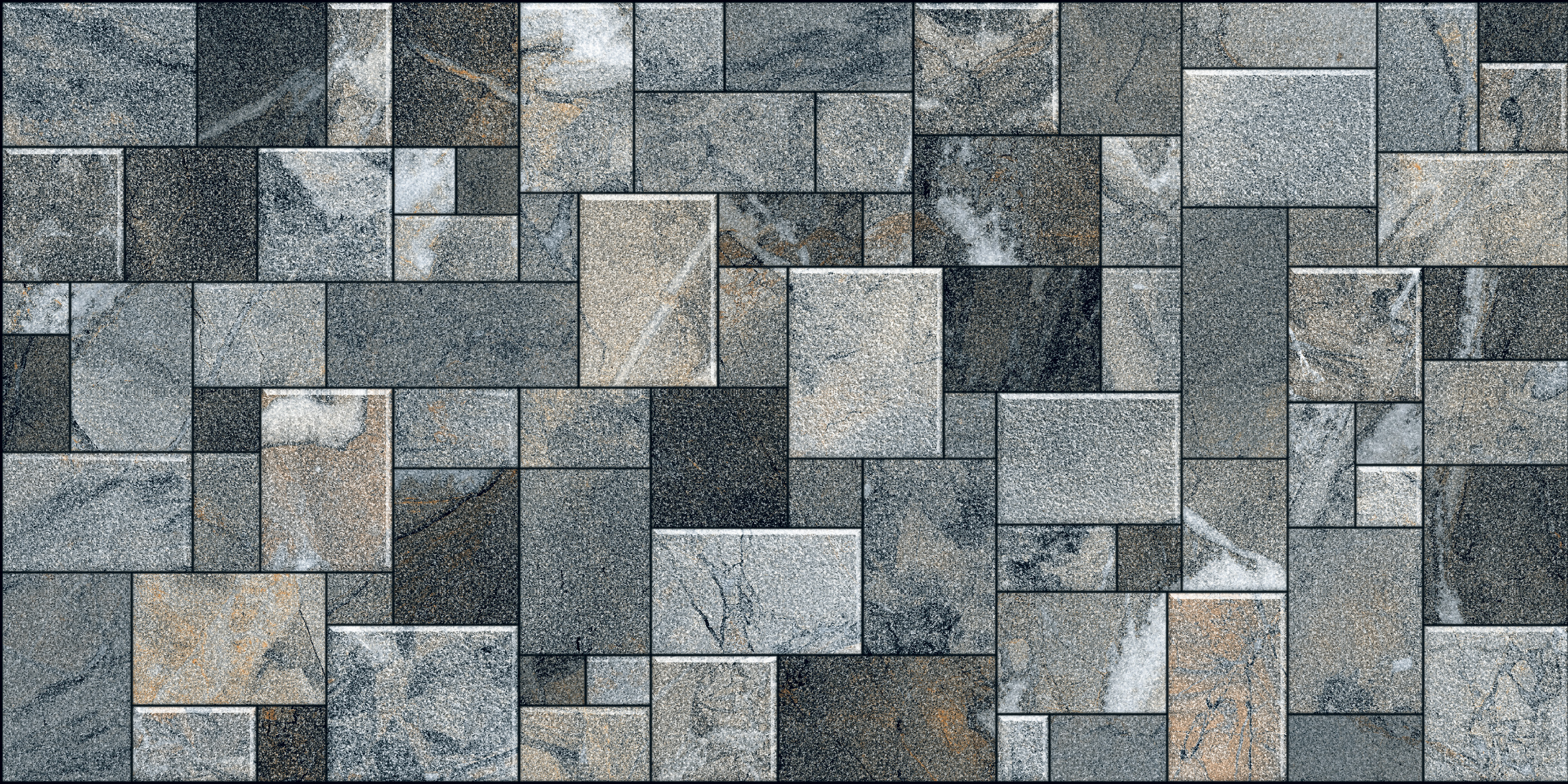 TL 00075 Stone Vitrified Tile | Image -1