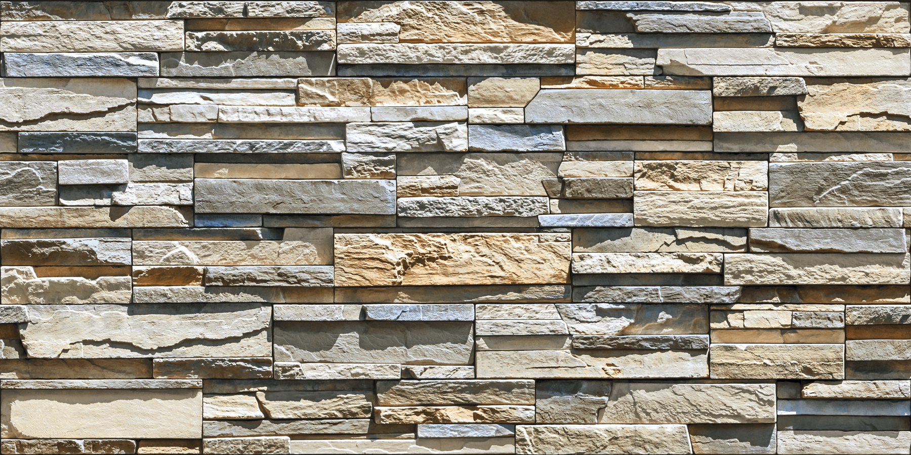 TL 00076 B Stacked Stone Vitrified Tile | Image -1