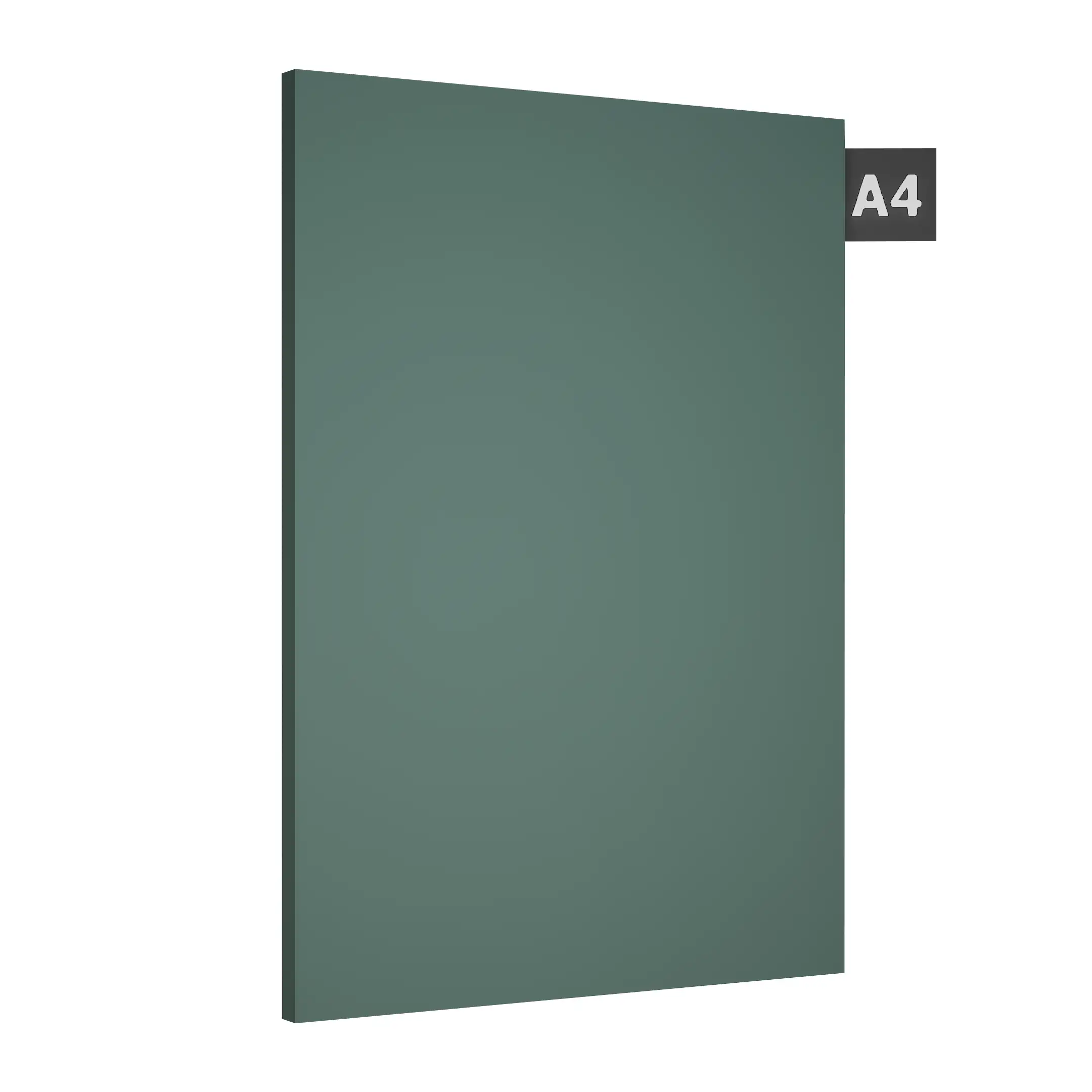 A close-up of a Green ZM 148 Aqua Teal with a Matte finish Decorative Laminate available at Material Depot in Bangalore