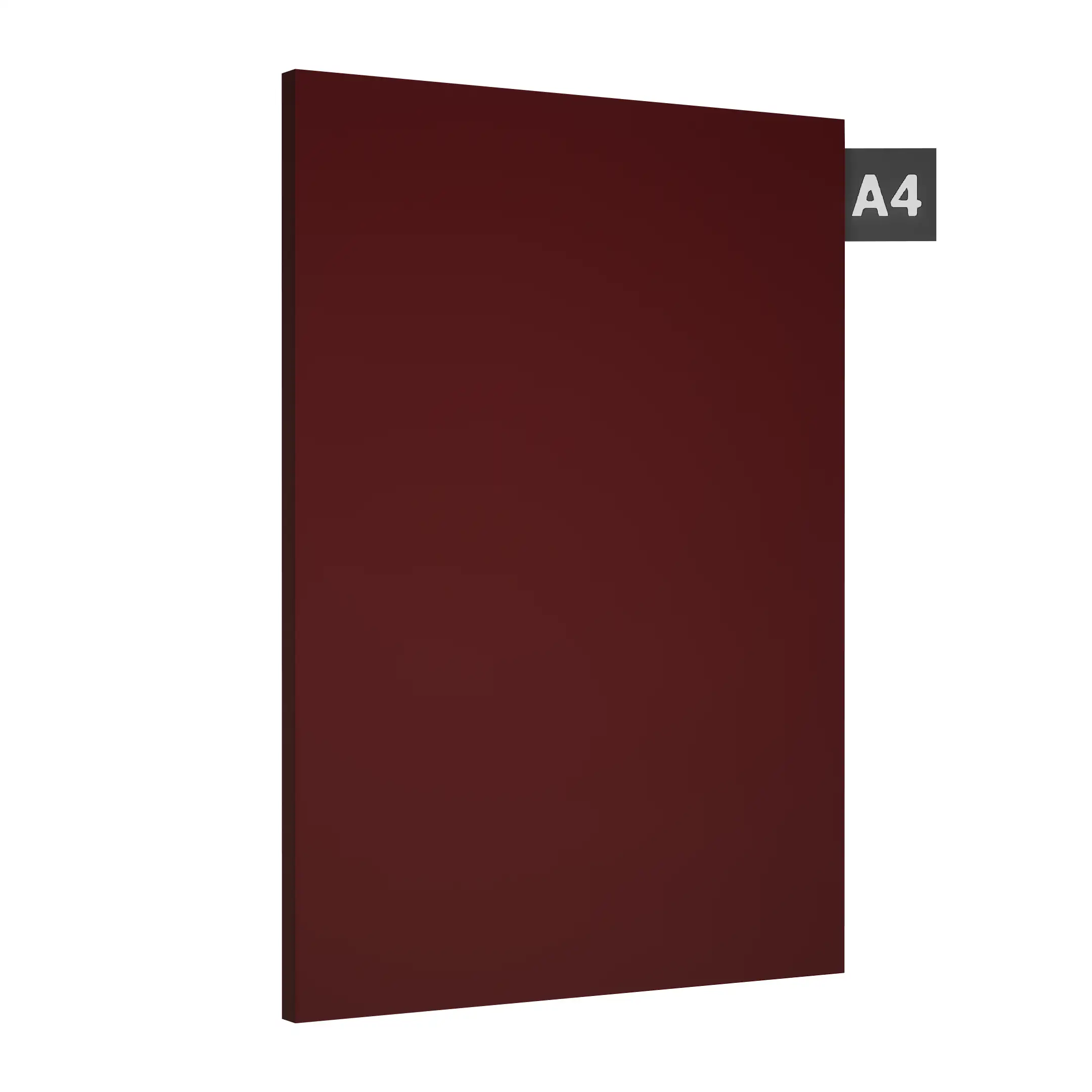 Material Depot laminates in bangalore - high quality image of a R 428 Red Acrylic Laminate from Craft with High Gloss finish