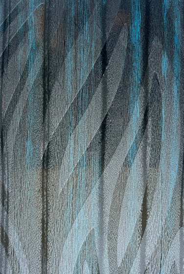 A close-up of a Blue 4934 D14 Glatt Blues with a Texture finish Decorative Laminate available at Material Depot in Bangalore