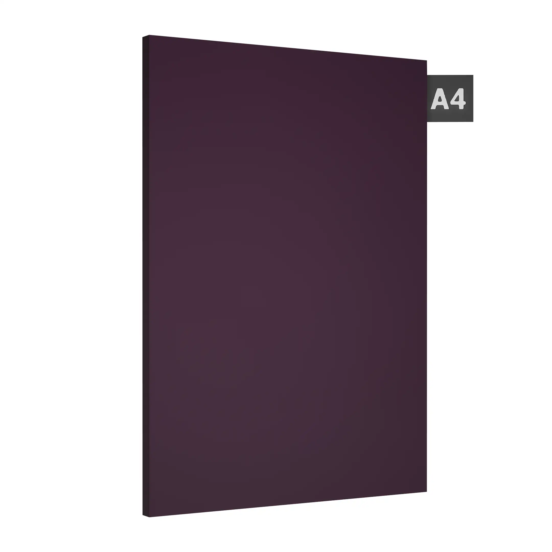 Material Depot laminates in bangalore - high quality image of a 255 SF Mahogany Purple Decorative Laminate from Renovva with Suede finish