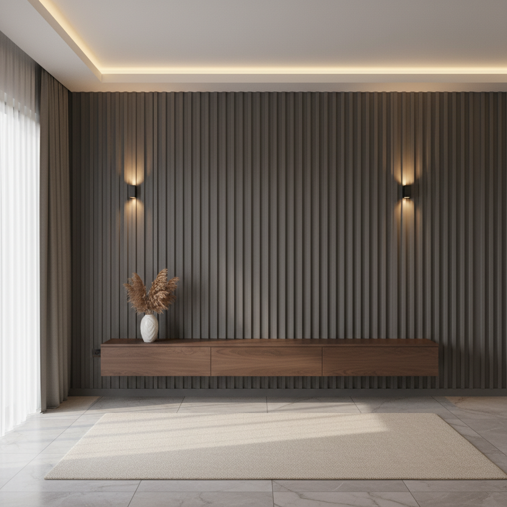 Pvc Panel Color Types Plain Color PVC Fluted Panels – Explore & C | Material Depot