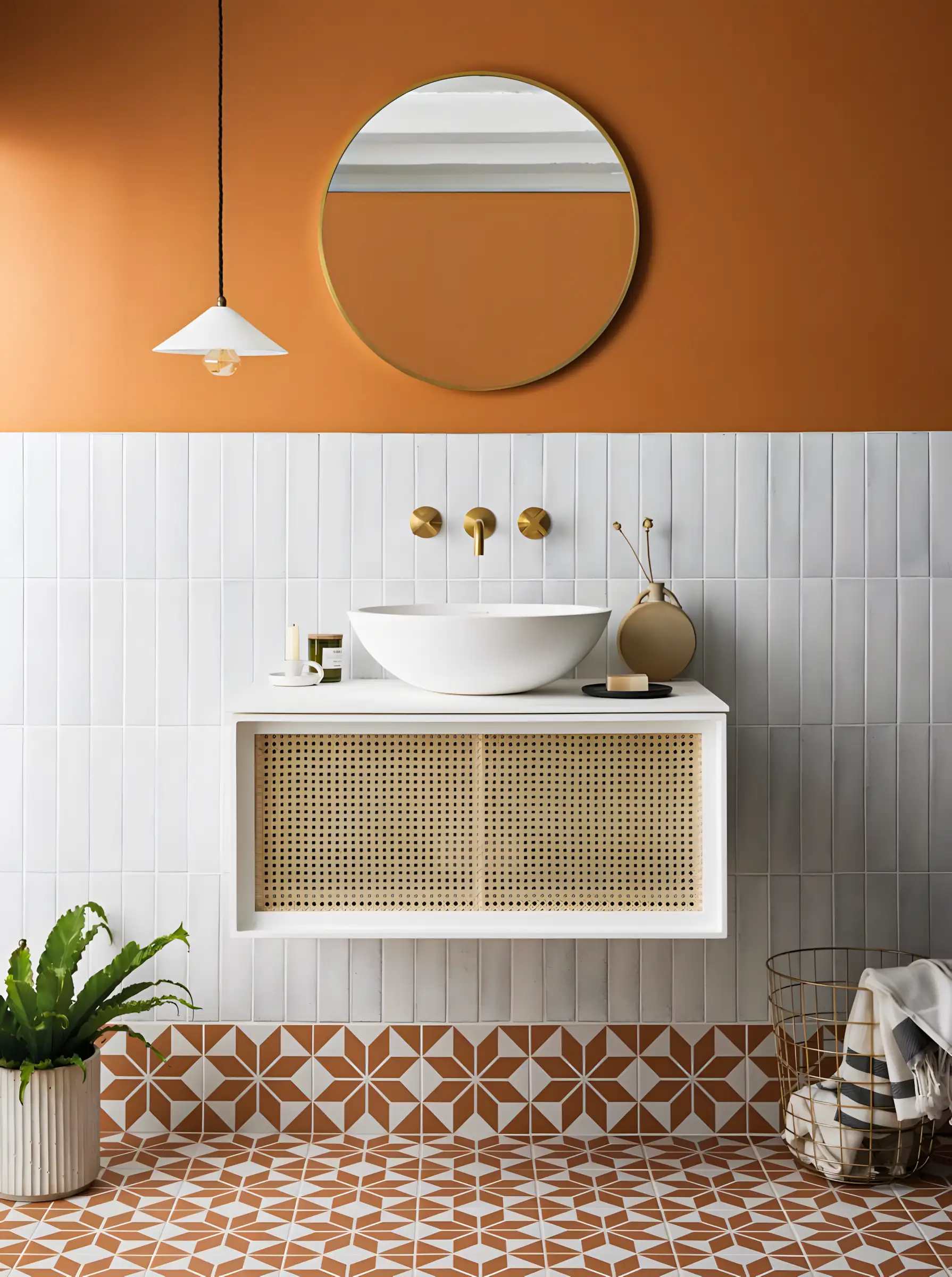 Sophisticated Bathroom With Subway Tiles | Material Depot